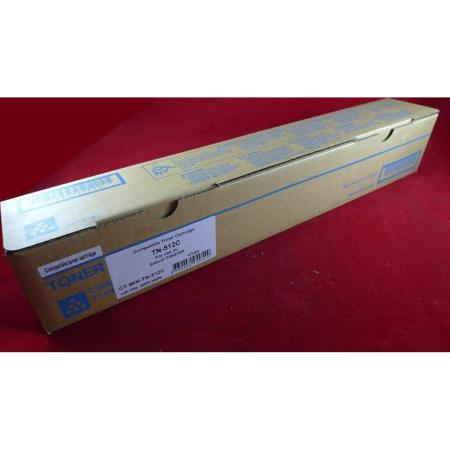 Тонер Konica-Minolta bizhub C454/554 TN-512С cyan (туба 510г) ELP Imaging®
