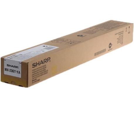 Тонер-картридж Sharp MX 1810/2010/2310/3110U  (MX-23GTYA) yellow 10K (туба 195г) ELP Imaging®