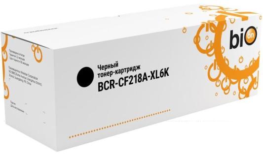 Bion CF218A-XL6K Картридж повышенной ёмкости для HP LaserJet Pro M104(a/w), MFP M132(snw/fp/fw/nw) (6'000 стр.) Черный