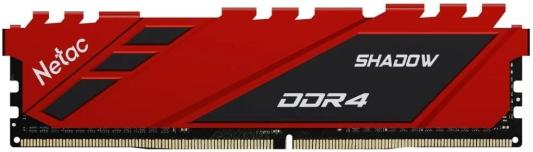 Оперативная память для компьютера Netac Shadow DIMM 8Gb DDR4 3200 MHz NTSDD4P32SP-08R