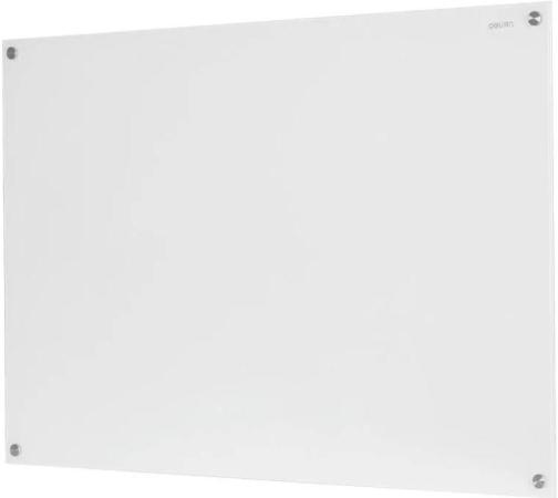 Доска стеклянная Deli 8741 стеклянная белый 100x200см стекло магнитный 4 магнита/2 маркера/стиратель