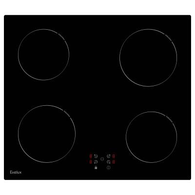 Варочная панель индукционная EVELUX HEI 640 B черный
