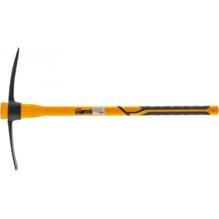 Кирка 2000 г, узкая, фиберглассовая обрезиненная рукоятка 900 мм// Denzel