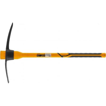 Кирка 2250 г, широкая, фиберглассовая обрезиненная рукоятка 900 мм// Denzel