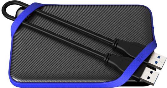 Внешний жесткий диск 2.5" 2 Tb USB 3.0 Silicon Power SP020TBPHD62SS3B синий черный