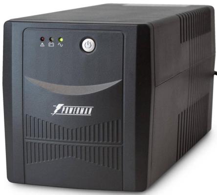 UPS POWERMAN Back Pro 1050, line-interactive, 1050VA, 600W, 4 euro sockets with backup power, battery 12V 7Ah 2 pcs., 353mm x 149mm x162mm, 7.9 kg.