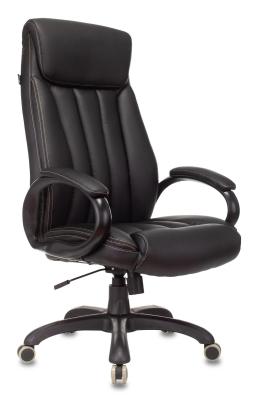 Кресло руководителя Бюрократ T-9922N черный эко.кожа крестовина пластик