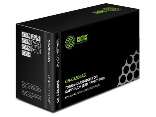 Тонер Cactus CS-CE505A 2300стр Черный