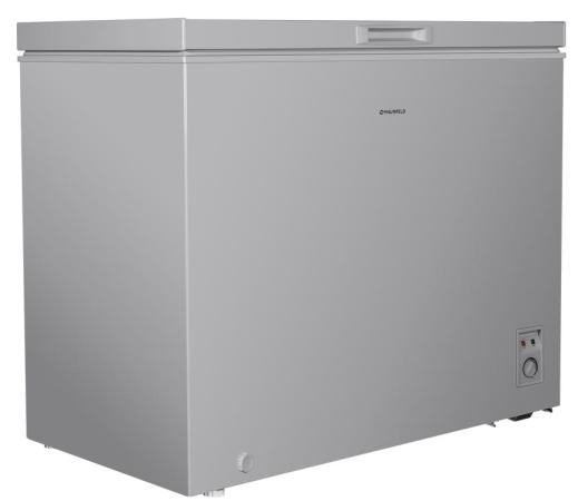 Морозильный ларь Maunfeld MFL200GR серый