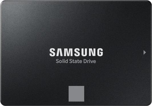 Твердотельный накопитель SSD 2.5" Samsung 4.0Tb 870 EVO Series <MZ-77E4T0B/EU> (SATA3, up to 560/530MBs, 98000 IOPs, 3D TLC, MKX, DDR4 4Gb, 7mm)