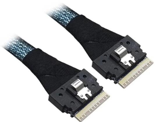 Кабель ACD-60007-MD    Slimline SASx8 (SFF8654) -to- Slimline SASx8 (SFF8654), 1M, (аналог Broadcom 05-60007-00)