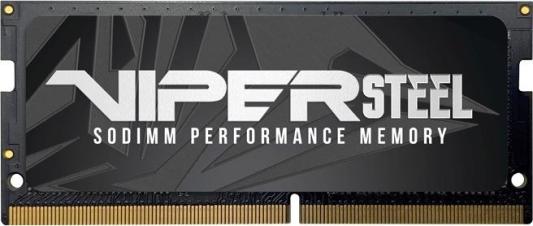 Оперативная память для ноутбука Patriot Viper Steel SO-DIMM 8Gb DDR4 3200 MHz PVS48G320C8S