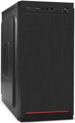 Корпус microATX Exegate BAA-114U2 Без БП чёрный
