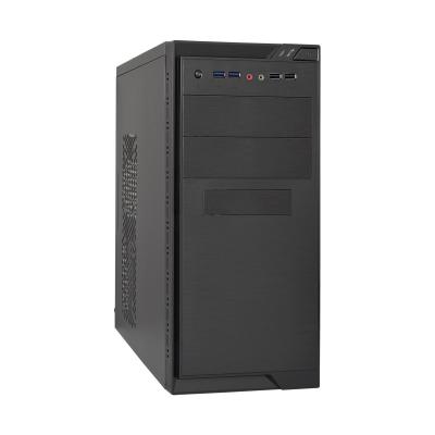 Корпус Minitower ExeGate MA-372UX-UN400 (mATX, БП UN400 с вент. 12см, 2*USB+2*USB3.0, аудио, черный)