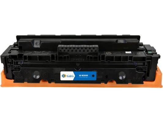 Картридж G&G, аналог HP W2030X/415X черный 7.5k с чипом
