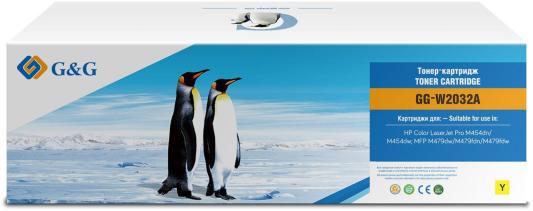 Картридж G&G W2032A/415A 2100стр Желтый
