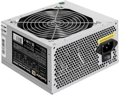 Блок питания 350W ExeGate UN350 (ATX, PC, 12cm fan, 24pin, 4pin, 3xSATA, 2xIDE, FDD, кабель 220V в комплекте)