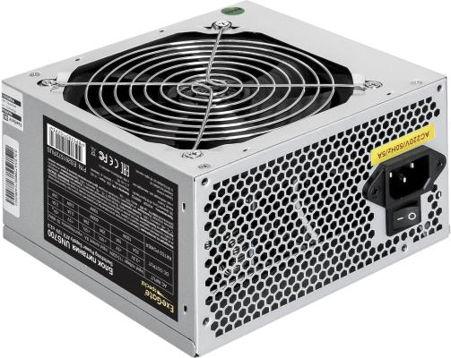 Блок питания 700W ExeGate UNS700 (ATX, SC, 12cm fan, 24pin, 4pin, PCIe, 3xSATA, 2xIDE, FDD, кабель 220V с защитой от выдергивания)
