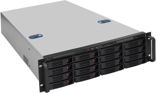 Серверная платформа ExeGate Pro 3U660-HS16 <RM 19", высота 3U, глубина 660, Redundant БП 2x1200W, 16xHotSwap, USB>