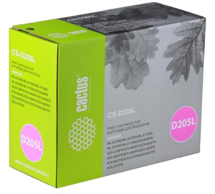 Картридж Cactus CS-D205L 5000стр Черный
