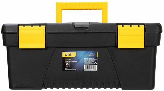 Ящик для инструментов Deli DL432414 355 х 180 х 150 мм Размер: 14 дюймов. Материал: полипропилен.
