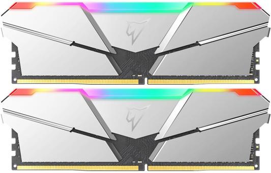 Оперативная память для компьютера Netac Shadow RGB DIMM 16Gb DDR4 3200 MHz NTSRD4P32DP-16SC