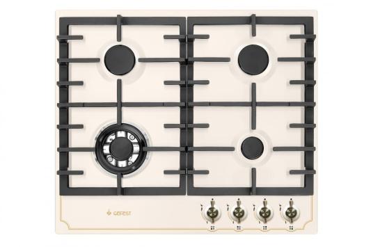 Варочная панель газовая Gefest ПВГ 1214-01 К55 кремовый