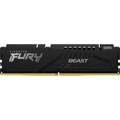 Оперативная память для компьютера Kingston Fury Beast Blac DIMM 8Gb DDR5 5600 MHz KF556C40BB-8