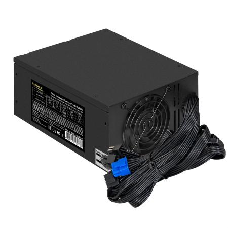 Серверный БП 1100W ExeGate ServerPRO-1100ADS (ATX, APFC, КПД 82% (80 PLUS), 2x8cm fans, 24pin, 2x(4+4)pin, 2xPCIe, 10xSATA, 5xIDE, black)