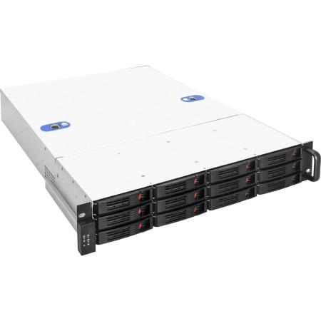 Серверный корпус ExeGate Pro 2U660-HS12 <RM 19", высота 2U, глубина 660, БП 2U-1080ADS, 12xHotSwap>