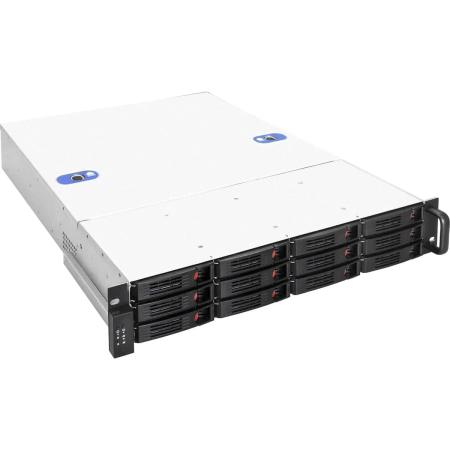Серверный корпус ExeGate Pro 2U660-HS12 <RM 19", высота 2U, глубина 660, БП 2U-500ADS, 12xHotSwap>