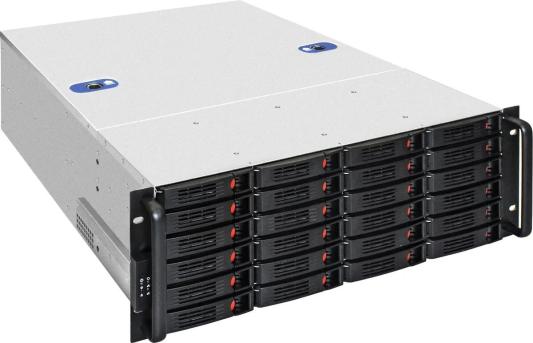 Серверный корпус ExeGate Pro 4U660-HS24 <RM 19", высота 4U, глубина 660, БП 700RADS, 24xHotSwap, USB>