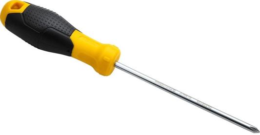 Крестовая отвертка Deli DL635125 PH1x125мм Материал: CR-V. Двухкомпонентная ручка. Хромированная.