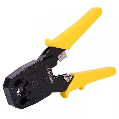 Обжимные клещи Deli DL2468 4P,6P,8P Размер: 200 мм. Спецификация обжима: 4P, 6P, 8P. Холоднокатаный стальной лист с черной отделкой ручка из ПВХ. Многофункциональность: резка проволоки, зачистка.