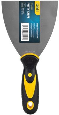Шпатель Deli DL-HD4 100мм Размер:100 мм. Длина 12 мм. Нержавеющая сталь.