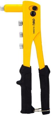 Ручной заклепочник Deli DL236910 10,5&quot; Материал: 20Cr. 265мм. Носовая часть: 2,4–3,2–4,0–4,8 мм.