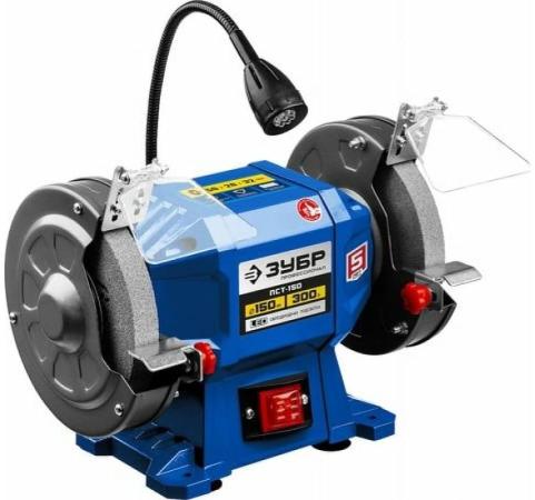 Электроточило Зубр ПСТ-150 300Вт 2950об/мин d=150мм t=20мм