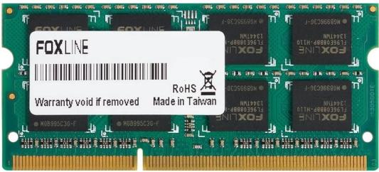 Оперативная память для ноутбука Foxline FL3200D4S22-4G SO-DIMM 4Gb DDR4 3200 MHz FL3200D4S22-4G