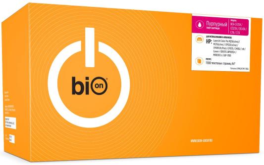 Bion CF213A/CE323A/CB543A/C716/C731 Картридж для HP LaserJet Color Pro M251n/nw/M276n/nw/CP1525n/nw/CM1415fn/fnw/CP1215/CM1312/nfi/ Canon i-SENSYS LBP5050n/MF8030Cn/ LBP-7100 (1'800 стр.) Пурпурный