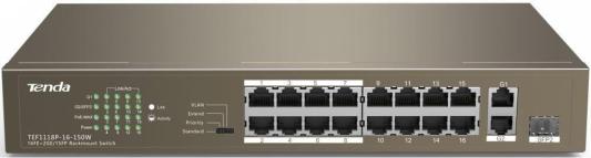 Коммутатор 16PORT TEF1118P-16-150W TENDA