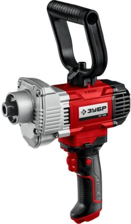 Миксер ЗУБР МР-1100 строительный, 1100 Вт, 0-600 об/мин, М14 патрон, перемешивание "вверх/вниз"