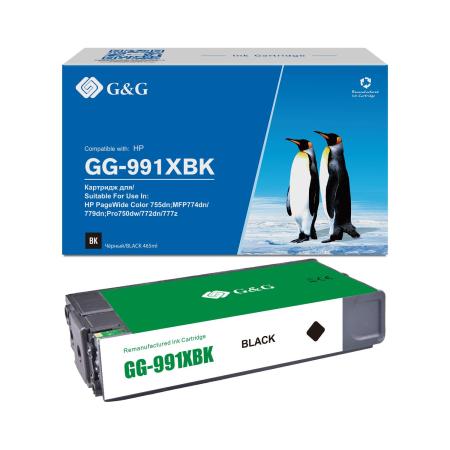 Картридж G&G GG-991XBK 20000стр Черный