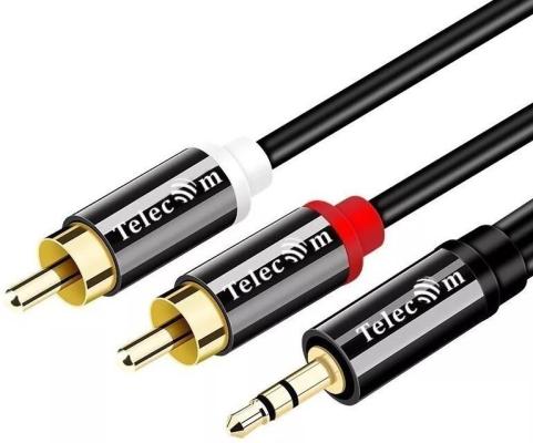 Кабель соединит 3.5 Jack (M) - 2xRCA (M), 1.5м Telecom PRO <TAV7183M-1.5M>