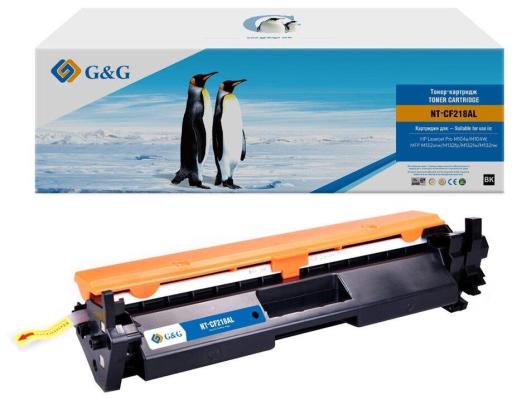 Картридж лазерный G&G GG-CF218AL черный (6000стр.) для HP LJ Pro M104a/M104W/ MFP M132snw/M132fp/M132fw/M132nw