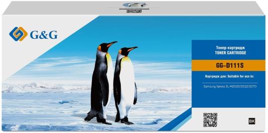 Картридж G&G GG-D111S 1000стр Черный