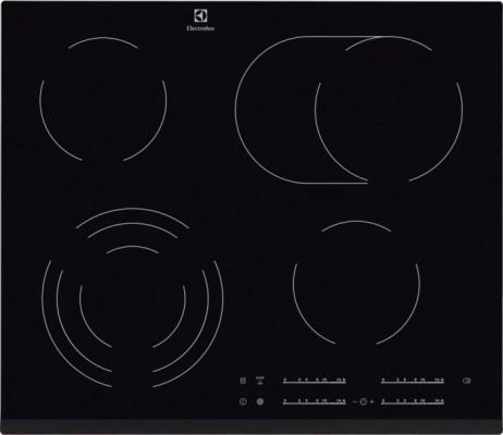Варочная панель электрическая Electrolux EHF6547FXK черный