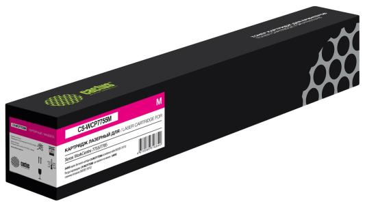 Картридж Cactus CS-WCP7755M 34000стр Пурпурный