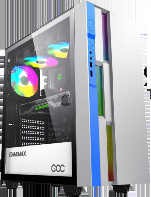 Корпус ATX GameMax Brufen C3 WB Без БП белый