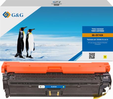 Картридж G&G GG-CE742A 7300стр Желтый