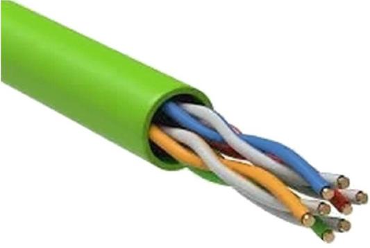 Кабель NEOMAX [NM711021] U/UTP cat.5e 4x2x0.46, 25 AWG, Медь, внутренний, PVCLS нг(А)-LSLTx, 305м, зеленый